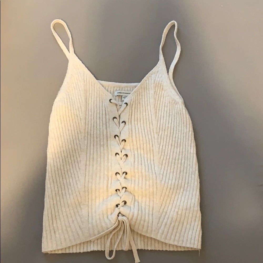 Beige women’s tank top